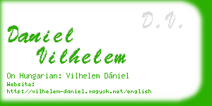 daniel vilhelem business card